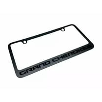 Eurosport Daytona 2024 Jeep Grand Cherokee Stealt Black License Plate Frame Official Licensed