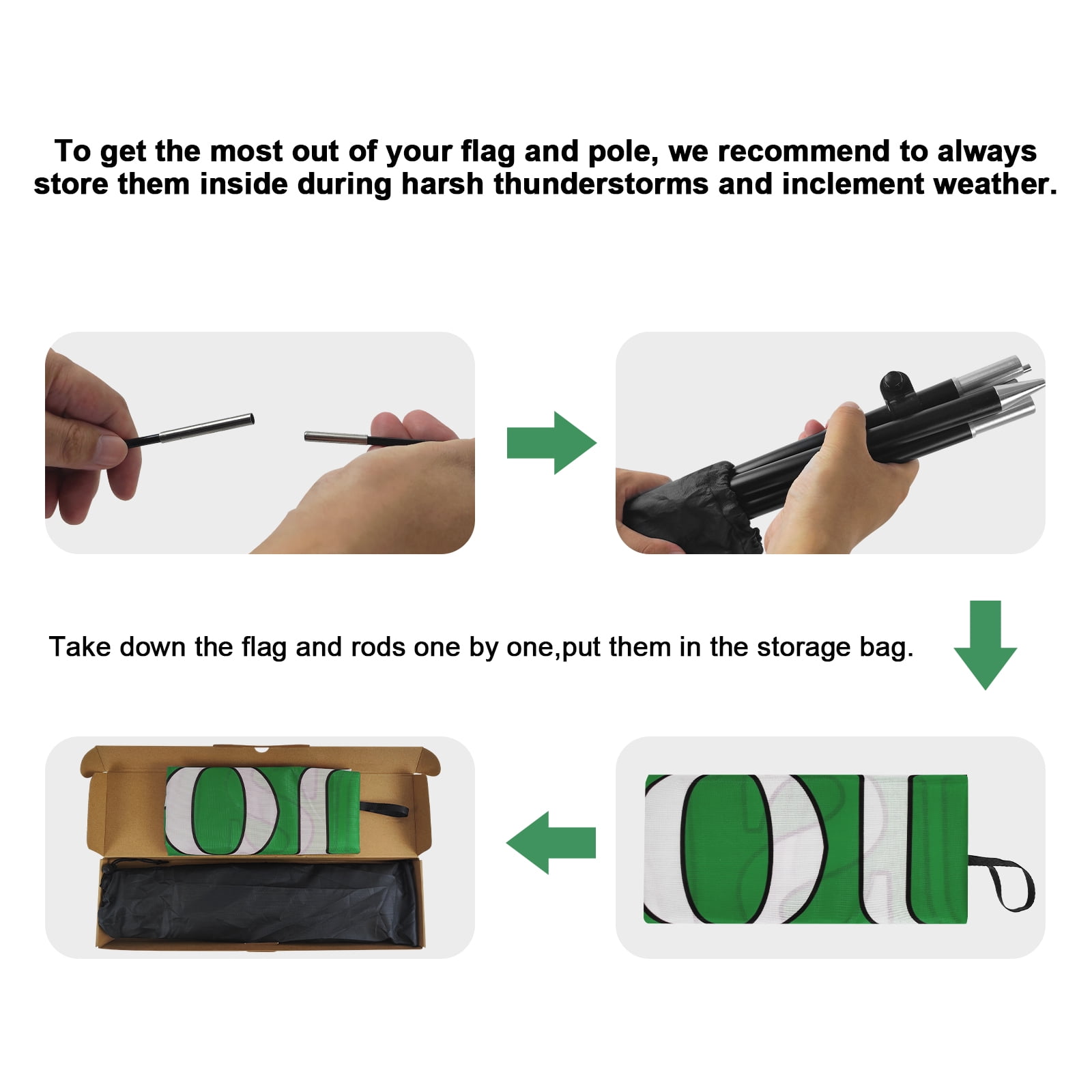 QSUM Kratom Tobacco Feather Flag with Flag Pole Kit and Ground Spike, 8.2FT Kratom Tobacco Windless Flag Banner Sign Business for Outdoor Advertising Sign Decoration Display