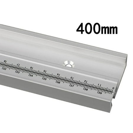 

BAMILL 400/500/600mm Aluminum Alloy T Track Woodworking Miter Track with Scale