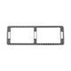 thumbnail image 2 of For Bmw 5 Series E39 1998-2003 Soft Carbon Fiber Center Console Air Vent Frame Cover Trim Interior A, 2 of 5