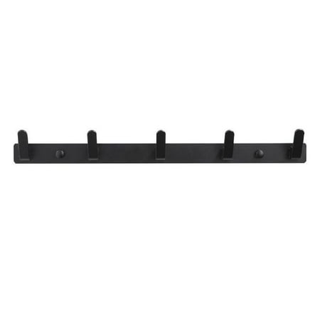 

Wall Mounted Rack with 3/4/5/6 Hook Aluminum Hanger for Kitchen Bathroom Storage