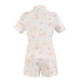thumbnail image 2 of Set de Pijama Secret Treasures para Mujer, Camisera y Short sin Bolsas Blanco Talla M, 2 Piezas, 2 of 4