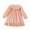 Orange, variant on YTDSCS Baby Girls Princess Dress for Kids Toddler Long Sleeve Ruffle Dresses A-Line Casual Spring Autumn Dresses 9M-6T