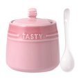 thumbnail image 1 of Ceramic Sugar Bowl With Lid 240ml/8.5oz Style Countertop Coffee Bar Accessory, 1 of 6