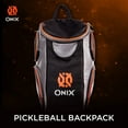 thumbnail image 6 of Onix Pickleball Durable Backpack is Designed to Carry Paddles, Balls, Apparel, and Water Bottles, 6 of 10