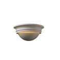 thumbnail image 1 of Justice Design CER-1015-ANTC Ambiance - Small Cyma Wall Sconce Antique Copper Incandescent Choose Your Options, 1 of 7
