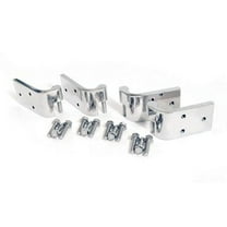 Scott Drake C6TZ-9722800-DR Removable Door Hinges Stainless Steel