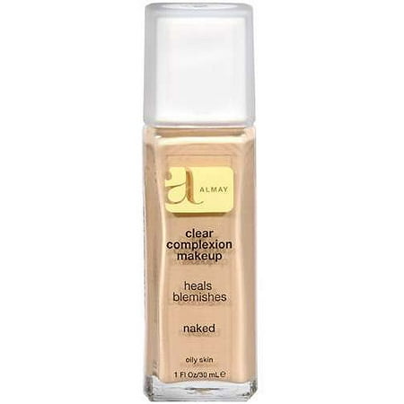 Almay Clear Complexion Makeup with BlemisHeal Technology, Oil Free (Best Long Lasting Concealer For Oily Skin)