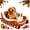 Brown, variant on Dog Sleigh Bed - Santa Sleigh Dog Bed, Soft Plush Washable Long-Lasting, Non-Slip Bottom, Plush Soft Raised Bolster Bed for Indoor Winter Holiday Decor