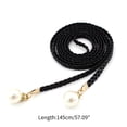 thumbnail image 3 of SIEYIO Vintage Bohemian Knot Thin Belt for Women White Pearl Decors Ladies Dress Belt Fashion Female Waist Rope Accessories, 3 of 20