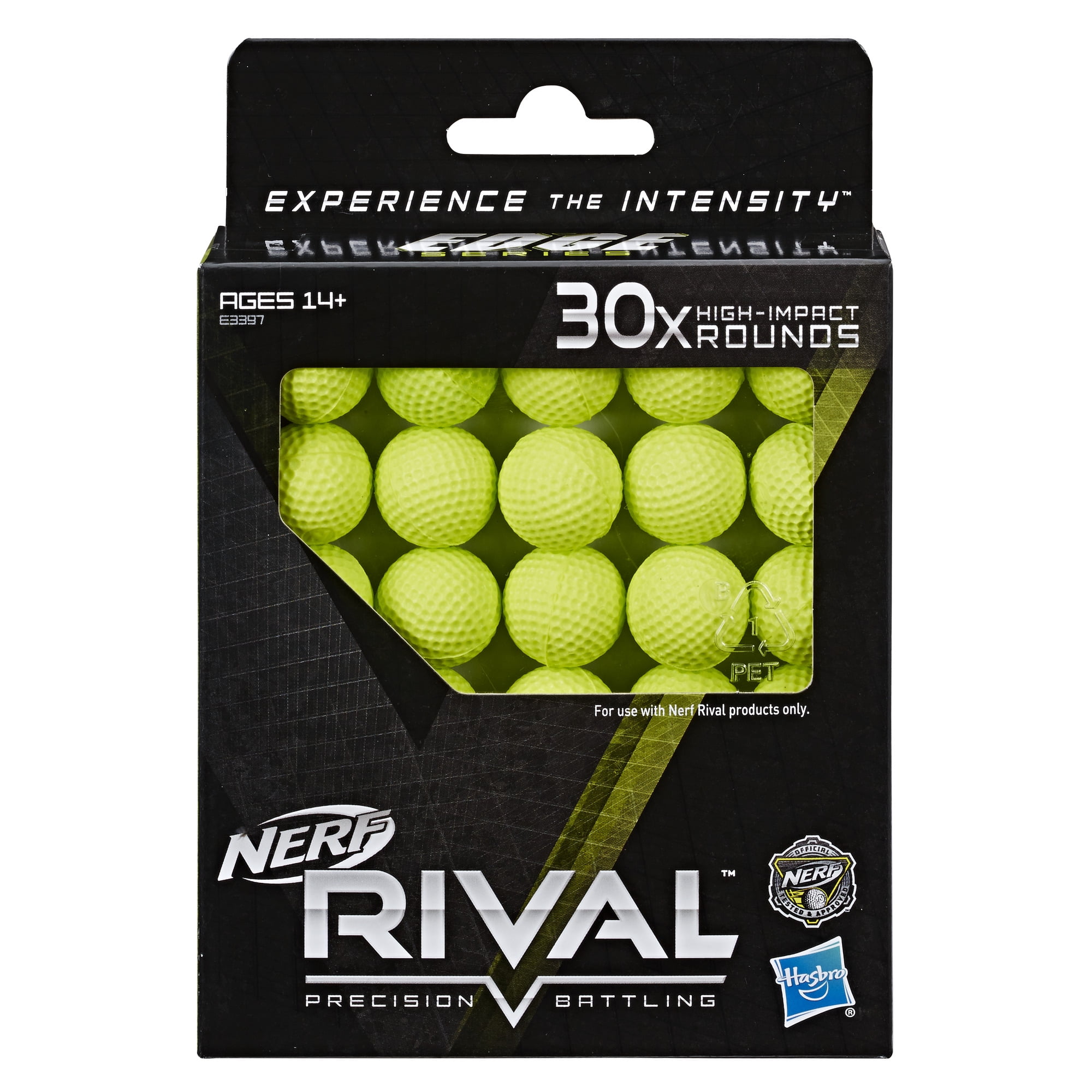 NERF Rival Overwatch Balls 30x High Impact Rounds Refill Pack 
