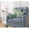 thumbnail image 5 of Vargottam Luxury, Printed Mint Green CushionCoversDecorative PillowCoversSquareThrow Pillowcase -24x24Inches, 5 of 6