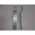 thumbnail image 2 of Boat Trailer Keel Roller Adjustable Bracket Kit / Two Galvanized 11.5" Brackets, 2 of 4