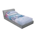 thumbnail image 3 of Landscape Bedding Set with Sheet & Covers, Sunset Dawn in Winter Snowy with Pine Trees Forest Mountain Wiev, Printed Bedroom Decor 2 Shams, 4 Sizes, Dark Coral Sky Blue, by Ambesonne, 3 of 3