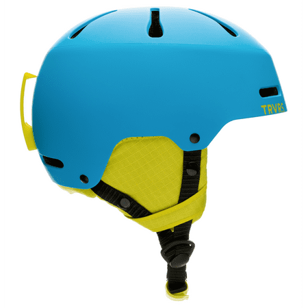Traverse Sparrow Youth Ski, Snowboard, and Snowmobile Helmet, Matte Sky Blue, Small (52-55cm)