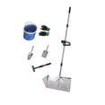 thumbnail image 5 of oshhni Sand Rake Beach Sifter Heavy Duty Multifunctional Large Premium Convenient Extendable Handle with Multi Small Tool Deep Spade silver, 5 of 9