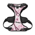 thumbnail image 5 of Gaeub Eiffel Tower and Butterflies Gaeub Eiffel Tower and Butterflies No Pull Dog Harness, Secure and Adjustable Pet Vest for Outdoor Activities - Large, 5 of 9