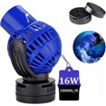 thumbnail image 1 of Aquarium Motion Pump Flow Pump 10000L/H 16W Circulation Pump Without Sound Wave Pump, 360° Rotation Swivel, for 150 200cm Aquariums, 1 of 5