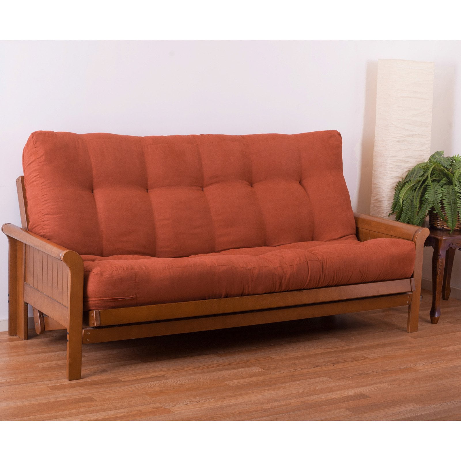 Details about   Blazing Needles Full Size 3-Piece Microsuede Futon Cover Set 