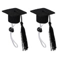 thumbnail image 1 of 2Pcs Graduation Pet Costume Set with Pet Graduation and Graduation Hat, 1 of 9