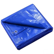 Tarp, 9.84x9.84 FT Heavy Duty Tarp, Plastic Tarp Tear Resistant, Large Multi-Purpose Waterproof Heavy Duty Tarp For Home, Boats, Cars, Camping, Construction Outdoor Use, Blue