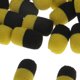 thumbnail image 3 of 1 caja de cebos de carpa Boilies, cebos de pesca con , señuelos flotantes, señuelos blandos Negro + amarillo Zulema Boilies emergentes, 3 of 8