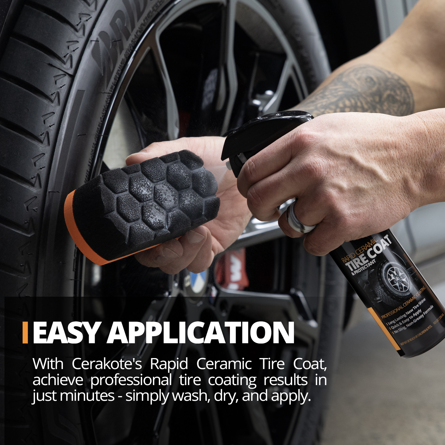 Cerakote Rapid Ceramic Tire Coat Kit photo 2