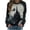 Halloween Sweatshirt-A15 Dark Gray, variant on Halloween Shirt Plus Size Women Sanderson Sisters Printed Sweatshirt Witch Graphic Raglan Long Sleeve Oversized Crewneck Tops Season Festival T-Shirt 2025 Fall Funny Gifts Xl-5Xl