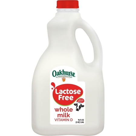 Oakhurst Lactose Free Whole Milk 96 Fl Oz Carafe