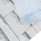 thumbnail image 3 of Papel tapiz de ladrillo de 45 x 100 cm, autoadhesivo e impermeable, para baño, dormitorio y cocina, color blanco, 3 of 6