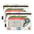 thumbnail image 2 of 2 Pack Flip Folders with Clear PVC Window Binder Pouches 3-Ring Binder Organizer for Office & Home Adorable Easter Eggs, 2 of 6