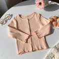 thumbnail image 3 of Grblisyd Girls Cardigan Sweater 2026 Fall Kids School Uniforms Casual Button Down Sweaters Tops Winter Warm Jacket, 3 of 5