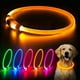 thumbnail image 1 of 5 collares de perro LED Flashseen, collar iluminado brillante recargable por USB, luces de seguridad de TPU resistentes al agua cortables para perros pequeños, medianos y grandes, 1 of 5