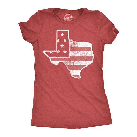 Womens Funny T Shirts American Flag Texas Awesome Fourth Of July Tee for Ladies Womens Graphic Tees