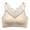 Beige, variant on Lounge Bra Butterfly Back Underwear Without Underwire and Mark Large Vest Bra Women Size Female Wireless Bra, Style 3183, Beige 44B