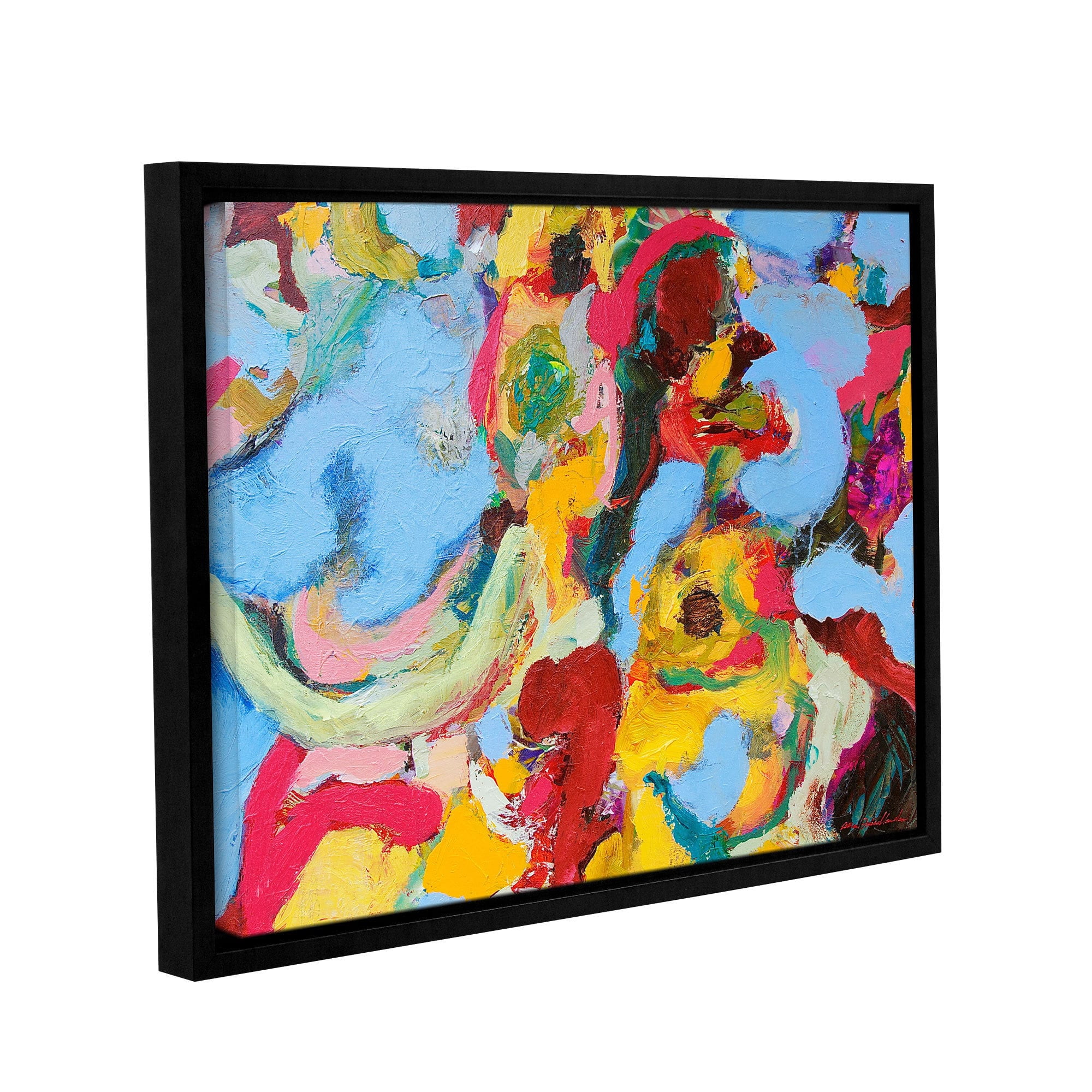 ArtWall Allan Friedlander "Gathering Season" Gallery-wrapped Floater-framed Canvas