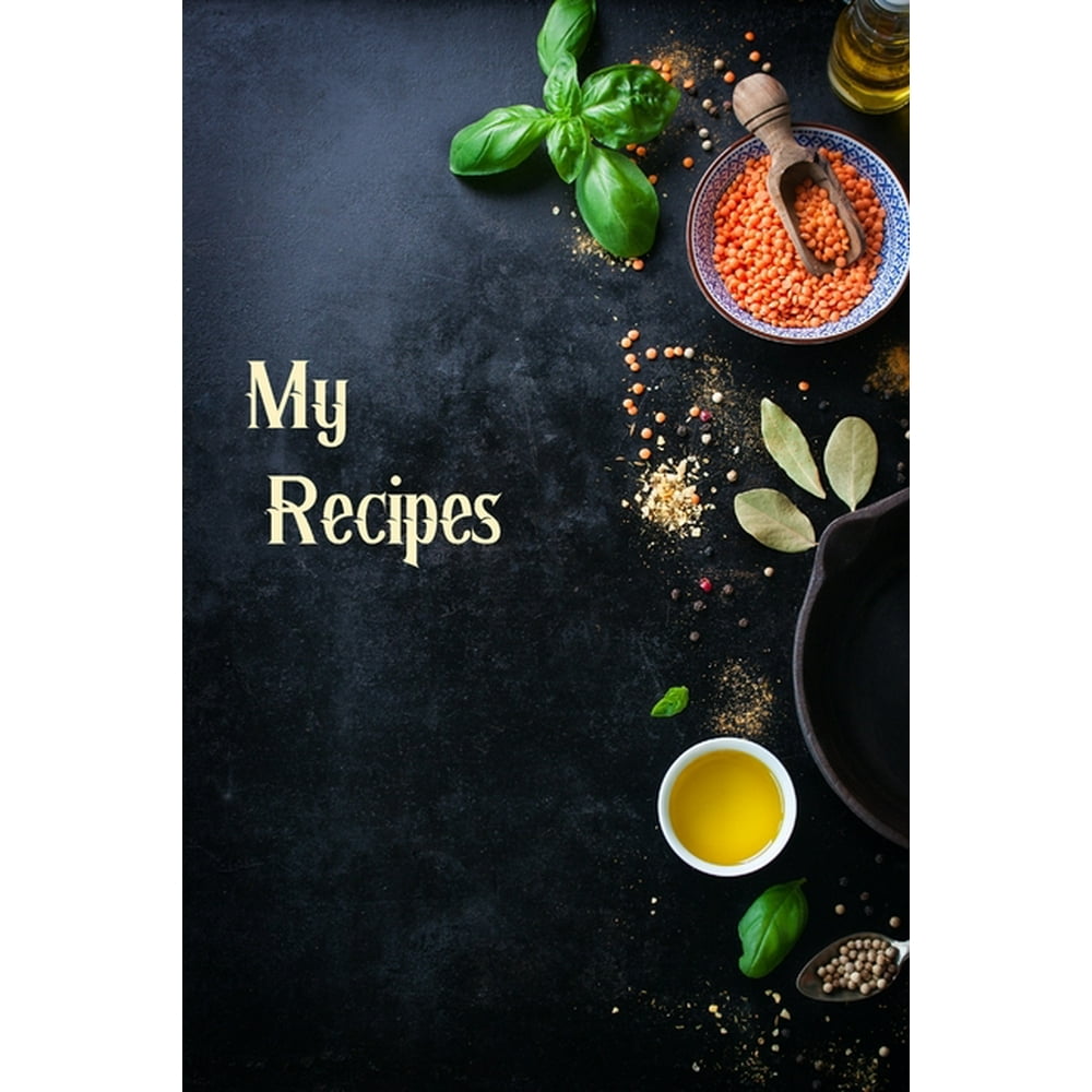 My Recipes My Favorite Recipes Blank Cookbook Personalised Cookbook