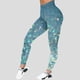 thumbnail image 1 of MKLEKYY Pantalones de yoga ajustados con estampado brillante y largo Mardi para mujer, 1 of 4