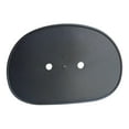 thumbnail image 2 of Office Chair Backrest Back Pad Black Adaptive Backrest for Swivel Task Chair, 2 of 8