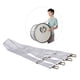 thumbnail image 1 of Correa para instrumentos Romacci Ajustable Marcha de Desfile Tambor de Bajo Nylon, 1 of 6