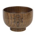 thumbnail image 3 of Altar Bowl Handmade Wood Bowls Ritual Tableware Ceremony Moon Divination, 3 of 4