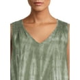 thumbnail image 3 of Time and Tru Women's V-Neck Tank Top, Sizes XS-XXXL, 3 of 5