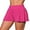 Rose Red, variant on Anwell Swim Shorts for Womens Pleated Side Swim Bottoms High Waisted Bikini Tanikini Bath Suit Shorts