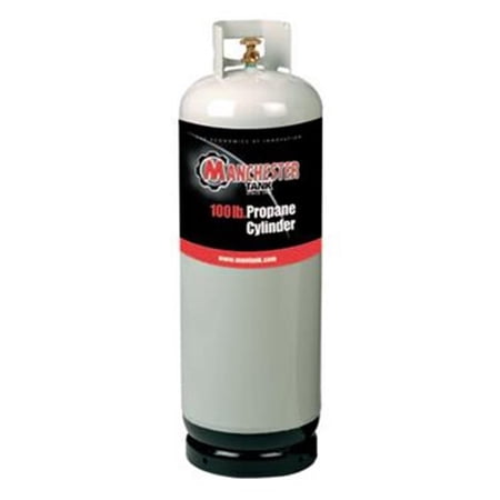 MANCHESTER 1428 Propane Tank 100 Pound Capacity Gray Steel | Walmart Canada