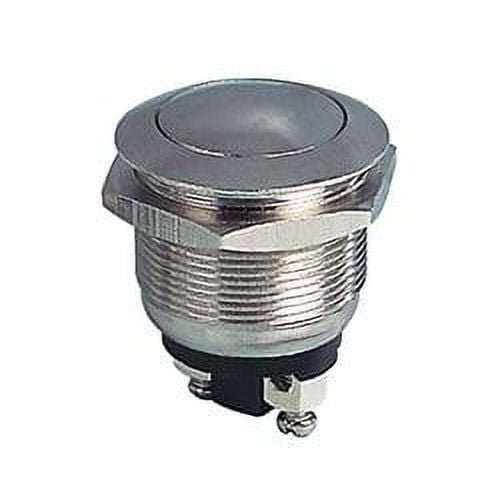 CES SPST Normally Open Push Button Switch - Metal