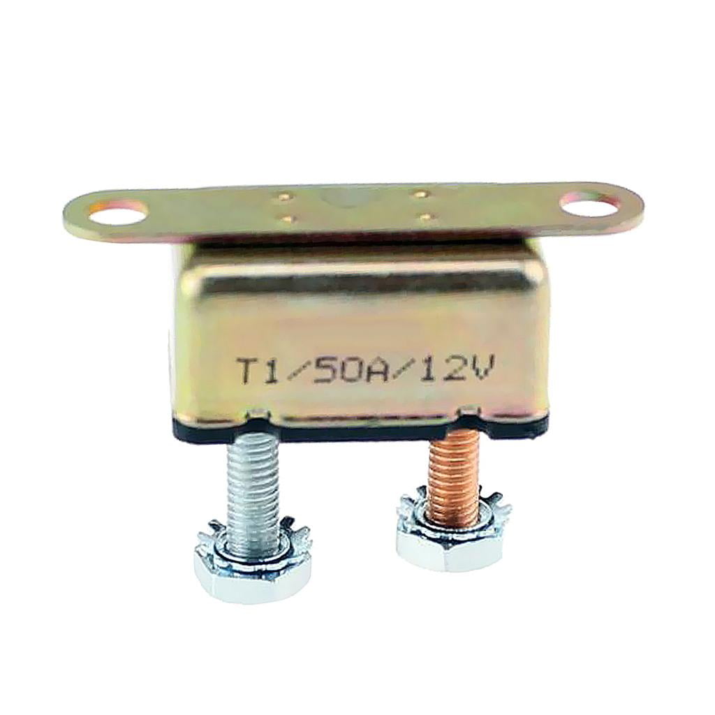 Auto Reset Circuit Breaker 50 AMP 12V-28V Fuse car and boat
