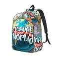 thumbnail image 4 of Wukai Travel Around The World Paper Reusable Cosmetic bag,Travel Toiletry Organizer Capacity,Waterproof Puzzle Bags, 4 of 7