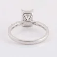 thumbnail image 3 of Kalapi Jewel 14K White Gold Plated Wedding Ring - 1.8 Ct Emerald Cut Moissanite Ring - Beautiful Engagement Ring for Women - Ring for Proposals and Romantic Moments, 3 of 3