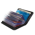 thumbnail image 3 of Dalrosia Credit Card Holder Wallet RFID Blocking Leather Wallet for Men and Women with Zipper, 3 of 5