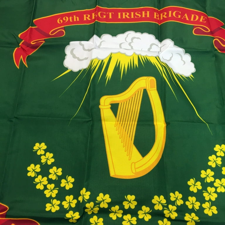 civil war irish harp flag